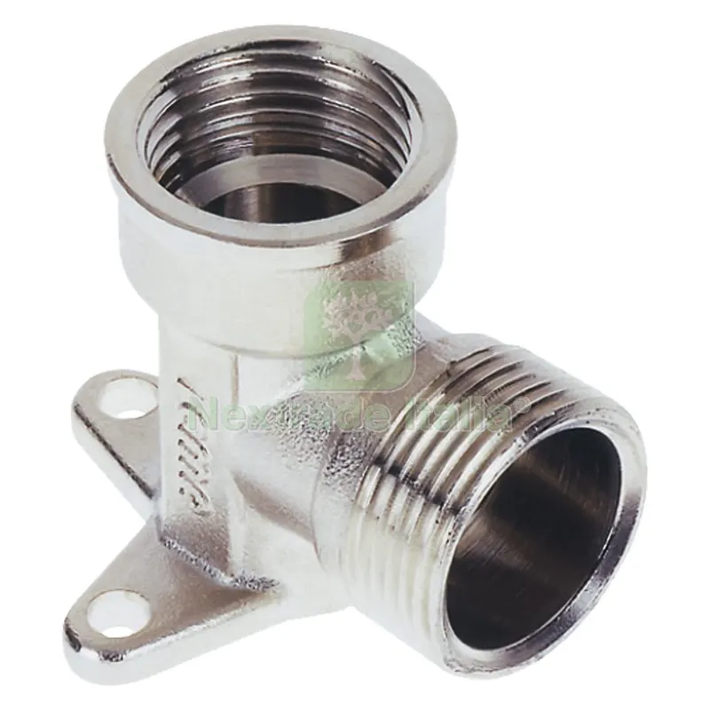 Raccordo a Stringere Curvo con Flangia 3 Fori 'ART. 539' 16 x 1/2 - femmina — Tubi e raccordi — rif. FERX.2096613NLM