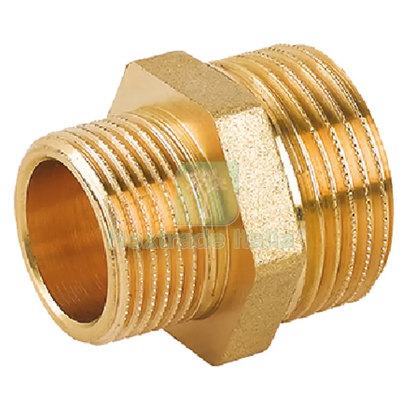5PZ RACCORDO NIPPLO RIDOTTO 'ART. 1211' 1/2 x 1 (maschio x maschio) — Tubi e raccordi — rif. FERX.206256NLM 5PZ RACCORDO NIPPLO RIDOTTO 'ART. 1211' 1/2 x 1 (maschio x maschio) — Tubi e raccordi — rif. FERX.206256NLM