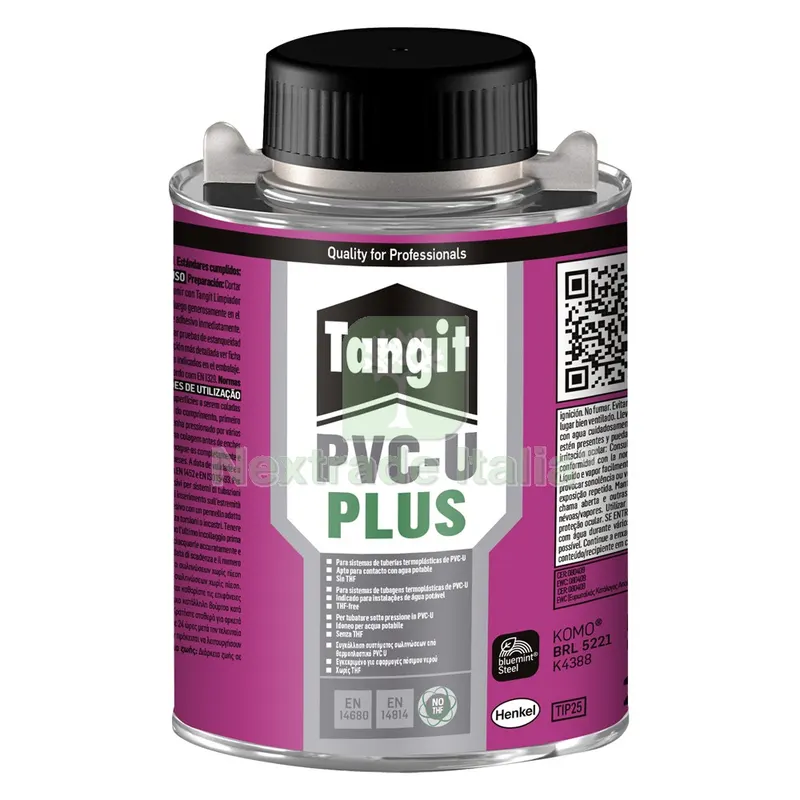 TANGIT 'PVC-U PLUS' 250 gr. - con pennello — Pennelli e rulli — rif. FERX.1103272NLM