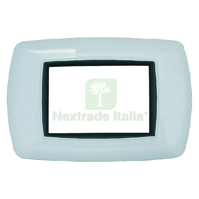 PLACCA COLORE BIANCO 'LIFE' 4 POSTI - 2984/WH — Interruttori e prese — rif. FERX.8069862NLM