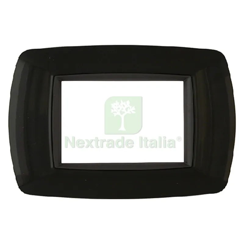 PLACCA COLORE NERO 'LIFE' 3 POSTI - 2983/N — Interruttori e prese — rif. FERX.8069804NLM PLACCA COLORE NERO 'LIFE' 3 POSTI - 2983/N — Interruttori e prese — rif. FERX.8069804NLM