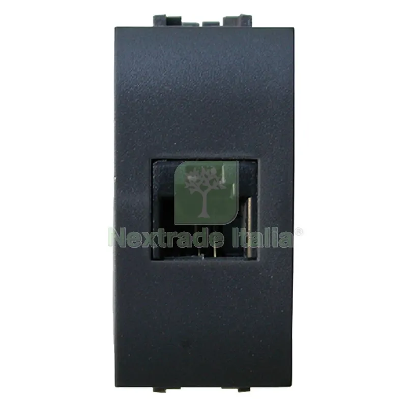 5PZ PRESA TELEFONICA PLUG 'RJ11' 14084 — Interruttori e prese — rif. FERX.806944NLM 5PZ PRESA TELEFONICA PLUG 'RJ11' 14084 — Interruttori e prese — rif. FERX.806944NLM