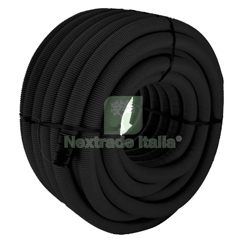 TUBO PER CAVIDOTTI Ø 40 ESTERNO - ROT. 50 MT. NERO — Tubi e raccordi — rif. FERX.809431NLM TUBO PER CAVIDOTTI Ø 40 ESTERNO - ROT. 50 MT. NERO — Tubi e raccordi — rif. FERX.809431NLM