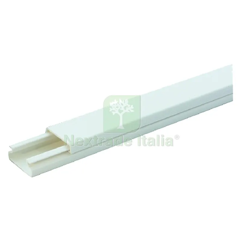 10PZ Canalina Passacavi mm 20 x 10 - mt. 2 - art.60770 — Canaline e centralini — rif. FERX.807508NLM