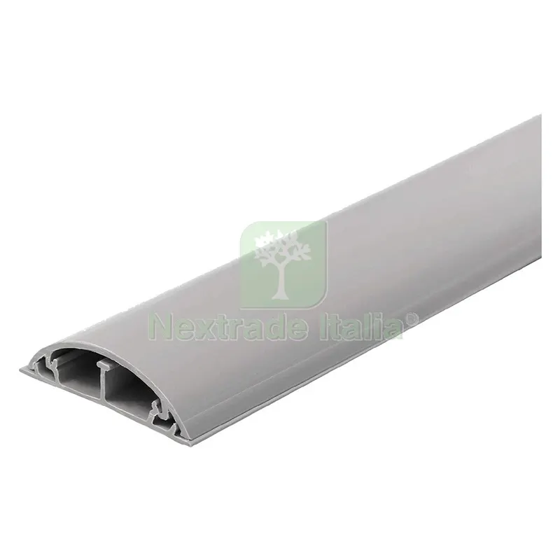 Canalina Passacavi Adesiva per Pavimento mm 50 x 12 - lungh.1 mt - art.60776 — Canaline e centralini — rif. FERX.8075040NLM