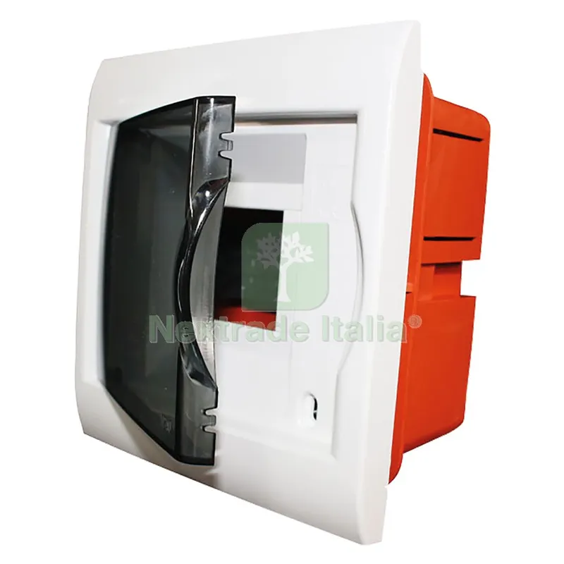 CENTRALINO DA INCASSO 4 moduli - mm.160 x 170 x 80 bianco — Canaline e centralini — rif. FERX.8069720NLM