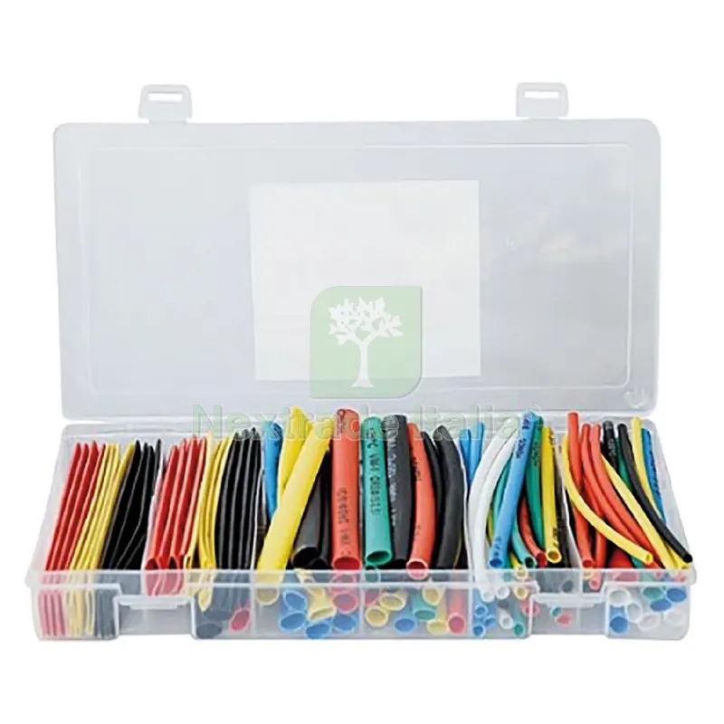 GUAINE TERMORESTRINGENTI box 100 pezzi — Adesivi e sigillanti — rif. FERX.8069580NLM GUAINE TERMORESTRINGENTI box 100 pezzi — Adesivi e sigillanti — rif. FERX.8069580NLM