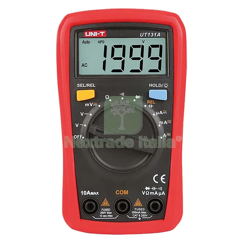 TESTER PALMARE TASCABILE modello UT-131A — Interruttori e prese — rif. FERX.515434NLM