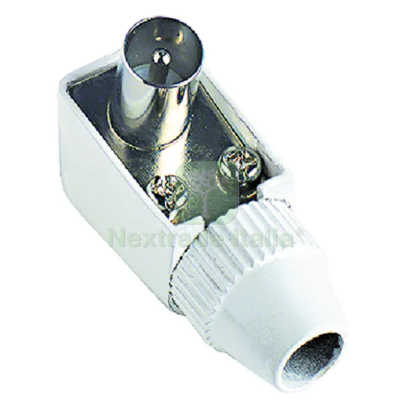 10PZ SPINA / PRESA TV COASSIALE A SQUADRA presa ømm 9,5 - blister — Interruttori e prese — rif. FERX.8060252NLM 10PZ SPINA / PRESA TV COASSIALE A SQUADRA presa ømm 9,5 - blister — Interruttori e prese — rif. FERX.8060252NLM