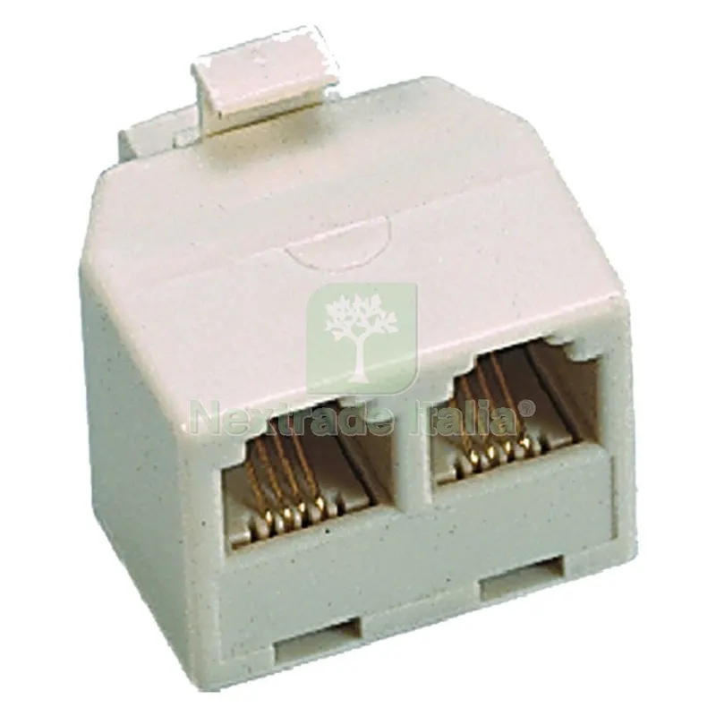 10PZ Adattatore Telefonico 31409 — Interruttori e prese — rif. FERX.8072108NLM