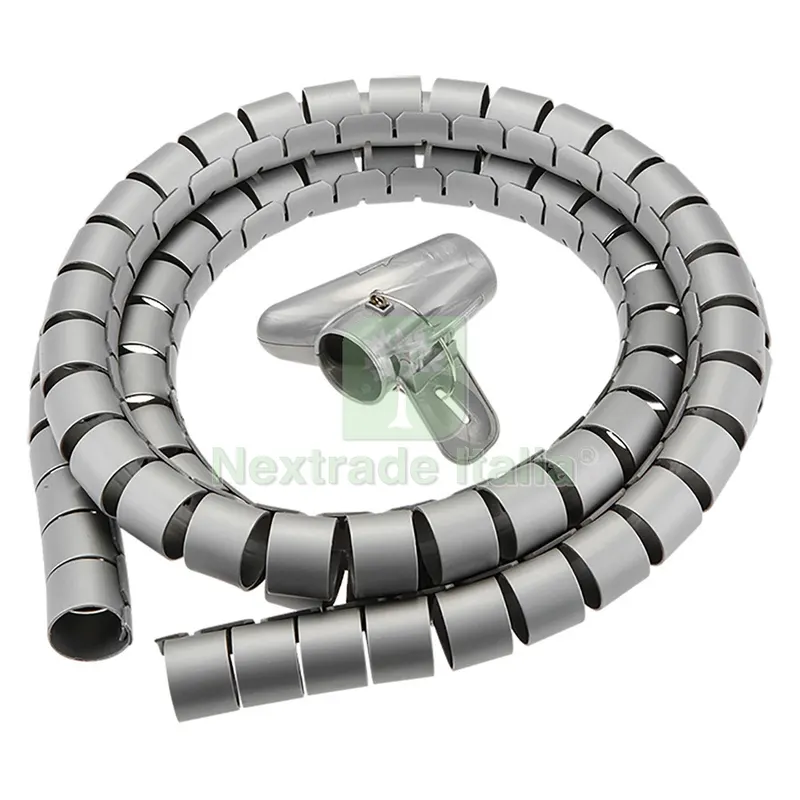 Tubo Passacavi a Spirale øcm 2 x mt 2 — Minuteria metallica — rif. FERX.4067410NLM