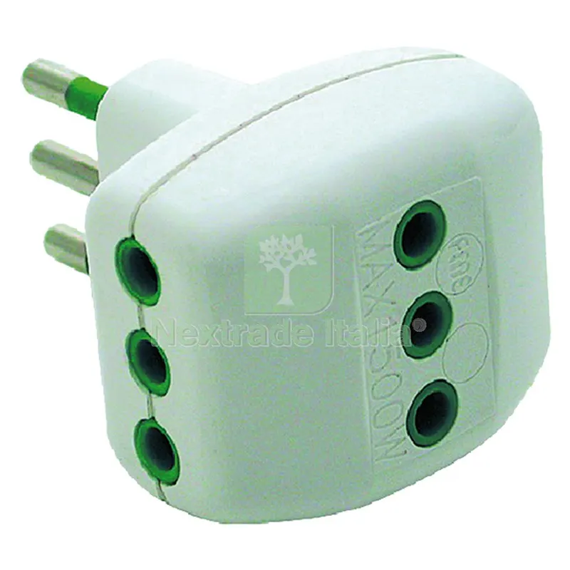 5PZ ADATTATORE TRIPLO 82200 — Interruttori e prese — rif. FERX.807120NLM