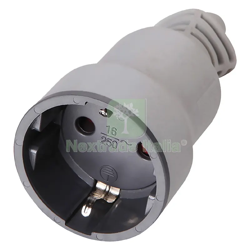 5PZ Presa Schuko in Gomma 2 Poli + Terra 16A - ART.71930 — Interruttori e prese — rif. FERX.8072731NLM