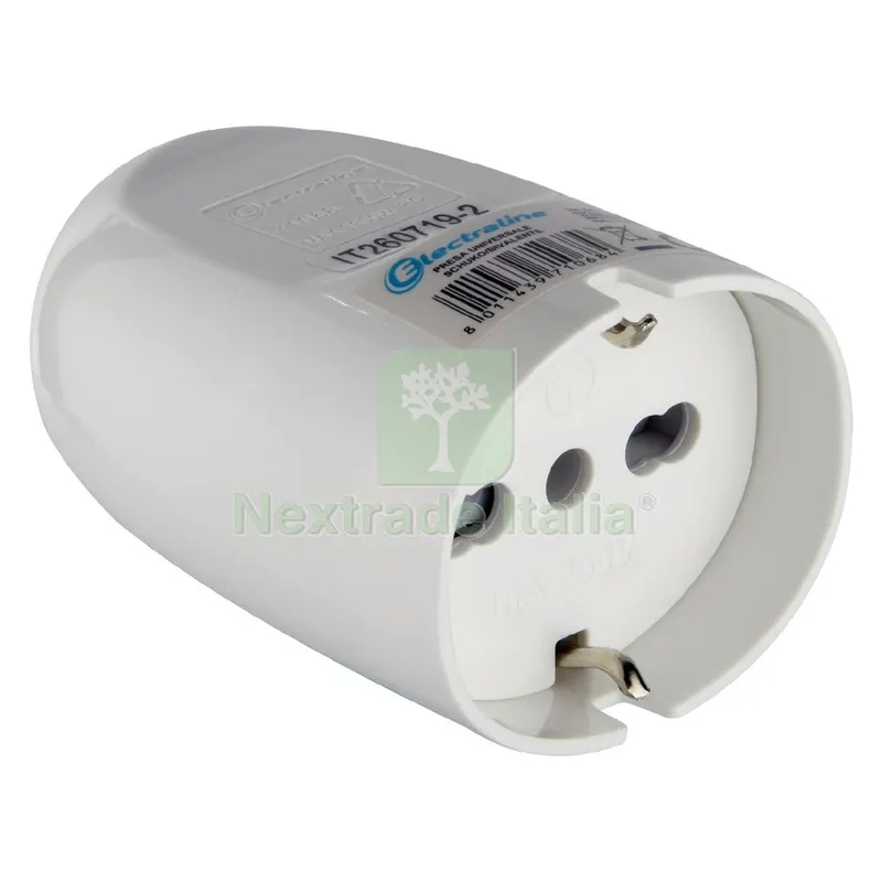25PZ PRESA UNIVERSALE 'SCHUKO' 10/16 A - art.71068 — Interruttori e prese — rif. FERX.8072360NLM