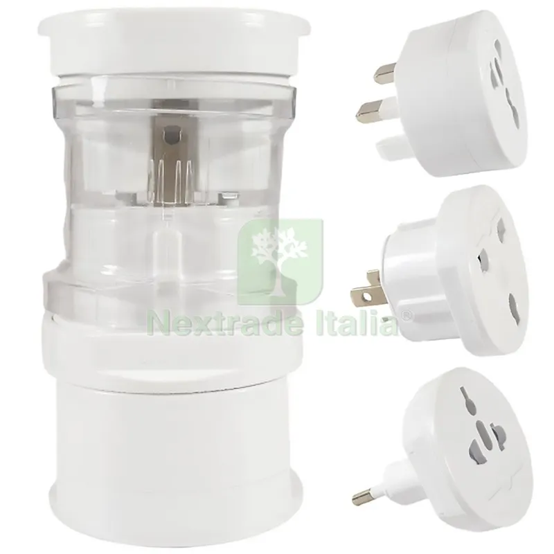 Adattatore Spina Internazionale voltaggio compatibile 110/240V nx1 — Interruttori e prese — rif. FERX.8061183NLM