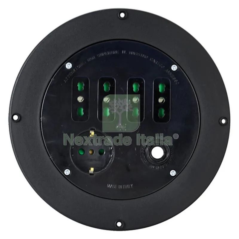 Disco per Avvolgicavo 4 Prese 2 Poli + Terra 16A BIPAS.+ 1 Schuko — Interruttori e prese — rif. FERX.8091570NLM Disco per Avvolgicavo 4 Prese 2 Poli + Terra 16A BIPAS.+ 1 Schuko — Interruttori e prese — rif. FERX.8091570NLM