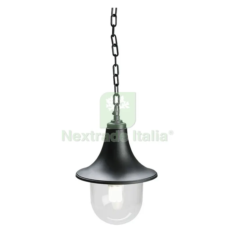 Applique a Sospensione con Catena 'marine' 60 W - cm 30 x 22 x 11 nero — Illuminazione — rif. FERX.8042620NLM