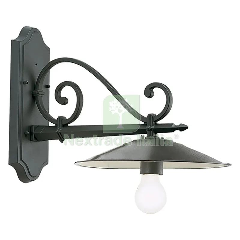 Applique Media 'antique' 25 W - cm 45 x 34,5 x 30 grigio — Illuminazione — rif. FERX.8042540NLM Applique Media 'antique' 25 W - cm 45 x 34,5 x 30 grigio — Illuminazione — rif. FERX.8042540NLM