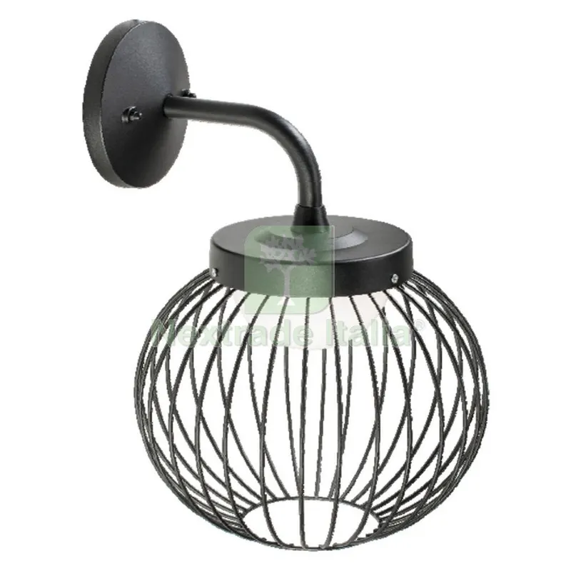 Applique LED 'cage' nero — Illuminazione — rif. FERX.8041990NLM Applique LED 'cage' nero — Illuminazione — rif. FERX.8041990NLM