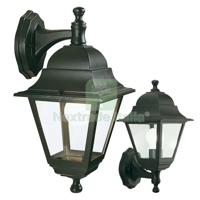 LANTERNA 'OLD' in basso - cm 37 x 18 x 20 nero — Illuminazione — rif. FERX.8042522NLM LANTERNA 'OLD' in basso - cm 37 x 18 x 20 nero — Illuminazione — rif. FERX.8042522NLM