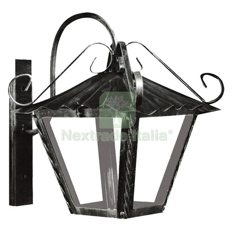 Lanterna a Parete 'grande' H cm 30 x larg. cm 31 — Illuminazione — rif. FERX.804198NLM
