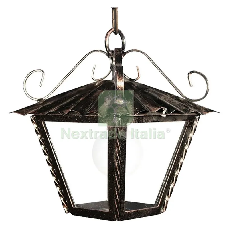Lanterna a Soffitto H cm 92 x larg. cm 24 — Illuminazione — rif. FERX.804188NLM Lanterna a Soffitto H cm 92 x larg. cm 24 — Illuminazione — rif. FERX.804188NLM