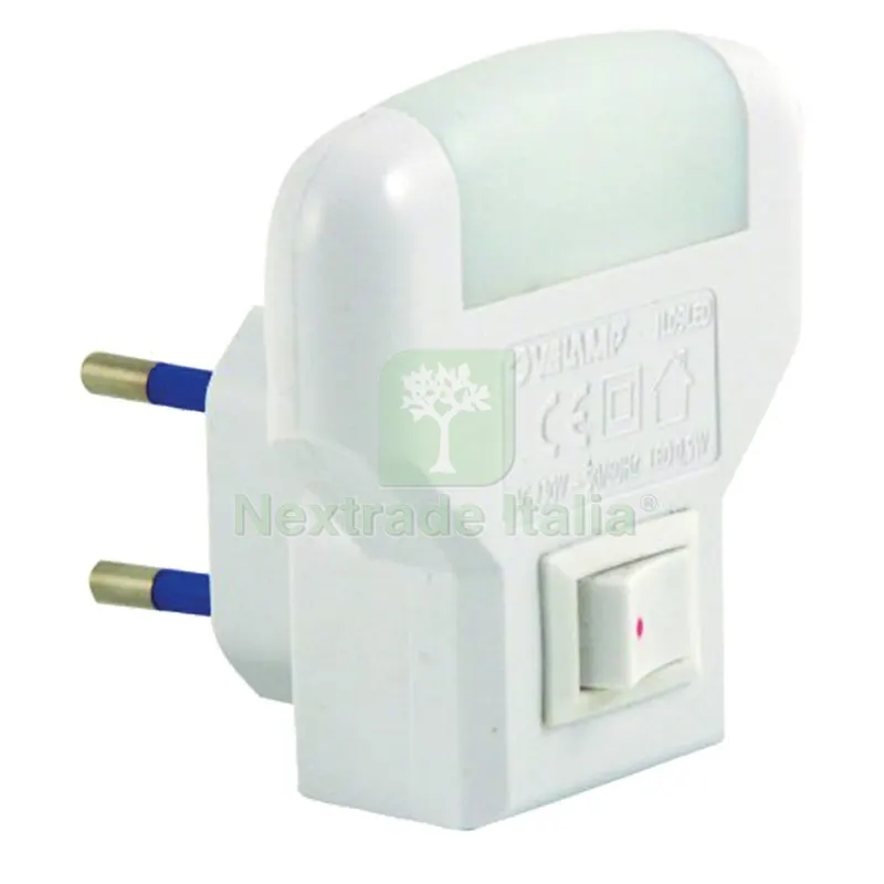 LUCE SPIA NOTTURNA A LED 2 led - colore bianco — Illuminazione — rif. FERX.8072054NLM LUCE SPIA NOTTURNA A LED 2 led - colore bianco — Illuminazione — rif. FERX.8072054NLM