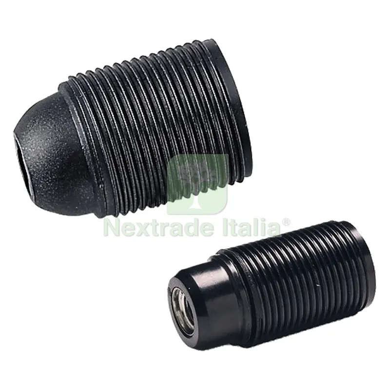 50PZ PORTALAMPADA FILETTATO E 27 - colore nero — Illuminazione — rif. FERX.807189NLM
