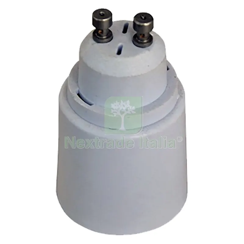 10PZ ADATTATORE PORTALAMPADA da spina GU10 a presa E27 — Illuminazione — rif. FERX.8091972NLM