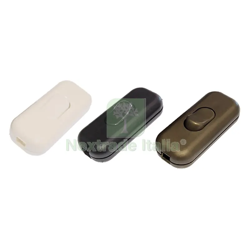 INTERRUTTORE PASSAFILO UNIPOLARE colore marrone — Interruttori e prese — rif. FERX.8091904NLM