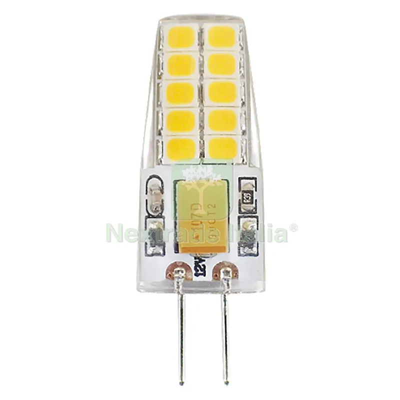 10PZ LAMPADA A LED IN SILICONE 'G4' L.FREDD.6500K 2,2 W 230 lumen (25W) — Adesivi e sigillanti — rif. FERX.8112133NLM 10PZ LAMPADA A LED IN SILICONE 'G4' L.FREDD.6500K 2,2 W 230 lumen (25W) — Adesivi e sigillanti — rif. FERX.8112133NLM