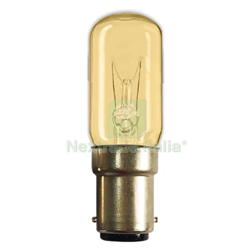 10PZ Lampadina AD Incandescenza 'tubolare' 15W B15D - mm 17 x 57 — Illuminazione — rif. FERX.8111071NLM 10PZ Lampadina AD Incandescenza 'tubolare' 15W B15D - mm 17 x 57 — Illuminazione — rif. FERX.8111071NLM