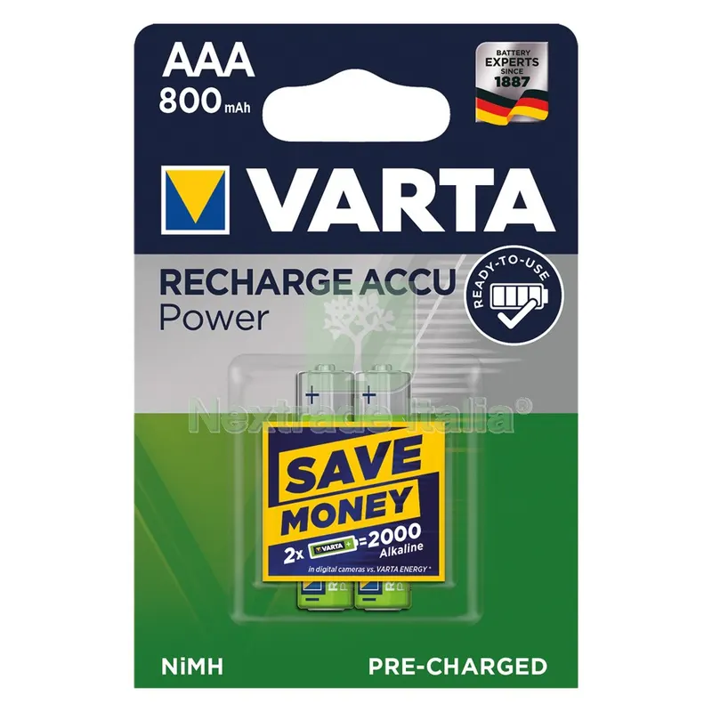 PILA MINISTILO RICARICABILE ACCU POWER 'HR03' Pz 2 - 1,2 V - AAA — Pile e batterie — rif. FERX.8000030NLM PILA MINISTILO RICARICABILE ACCU POWER 'HR03' Pz 2 - 1,2 V - AAA — Pile e batterie — rif. FERX.8000030NLM