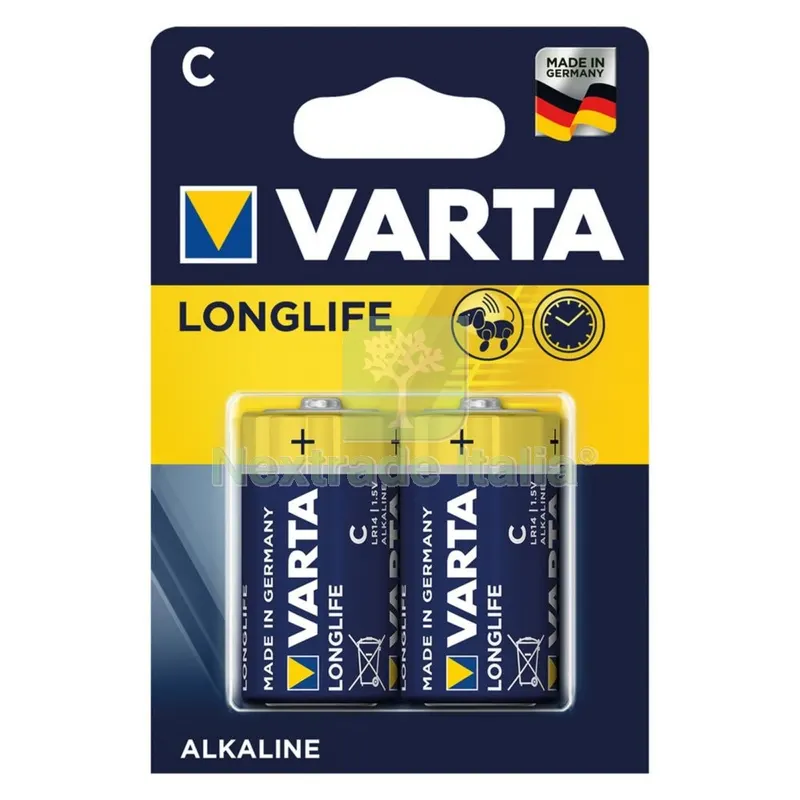 10BLISTER Pila Mezza Torcia Longlife 'LR14' Pz 2 - 1,5 V - C — Illuminazione — rif. FERX.8000078NLM 10BLISTER Pila Mezza Torcia Longlife 'LR14' Pz 2 - 1,5 V - C — Illuminazione — rif. FERX.8000078NLM