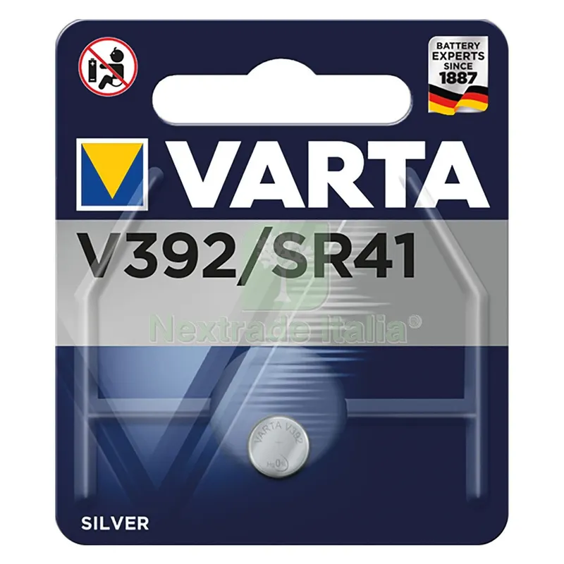 10BLISTER PILA A BOTTONE '392' Pz 1- 1,55 V — Pile e batterie — rif. FERX.8000228NLM