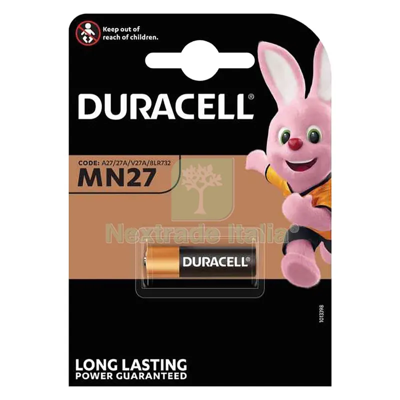 10BLISTER PILA PER TELECOMANDI 'MN27' Pz 1- 12 V — Pile e batterie — rif. FERX.812129NLM 10BLISTER PILA PER TELECOMANDI 'MN27' Pz 1- 12 V — Pile e batterie — rif. FERX.812129NLM
