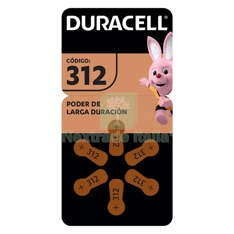 Pila per Apparecchi Acustici 'DA 312' Pz 6 - 1,4 V — Pile e batterie — rif. FERX.811962NLM