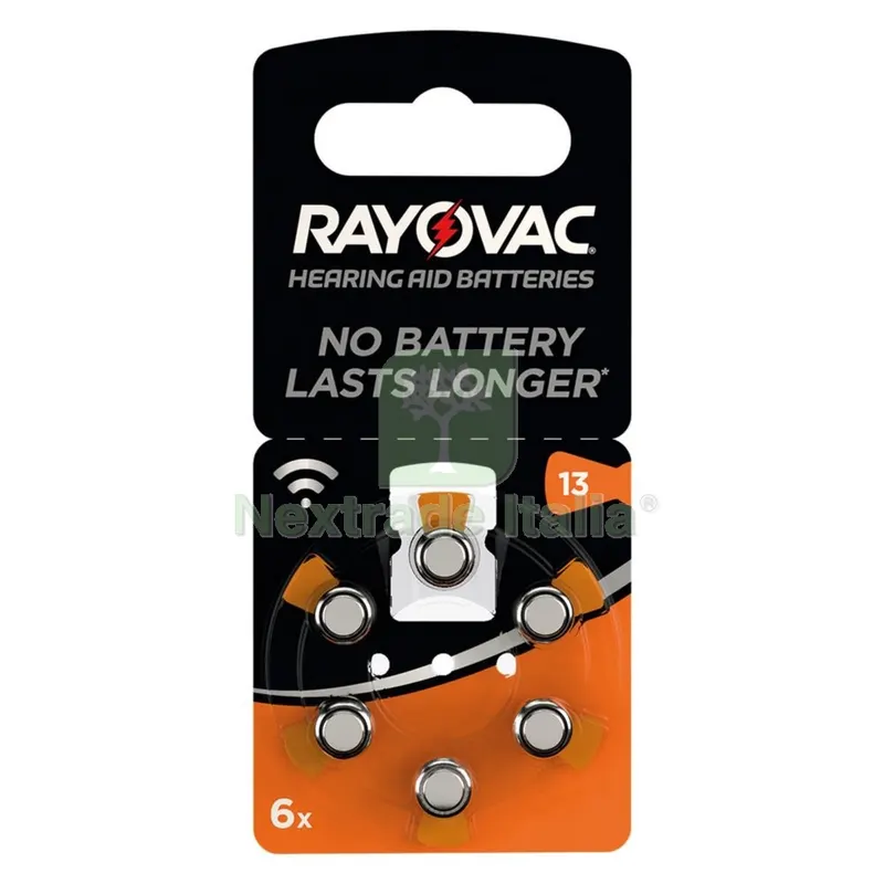 Pila per Apparecchi Acustici '13' Pz 6 - 1,45 V — Pile e batterie — rif. FERX.8000234NLM