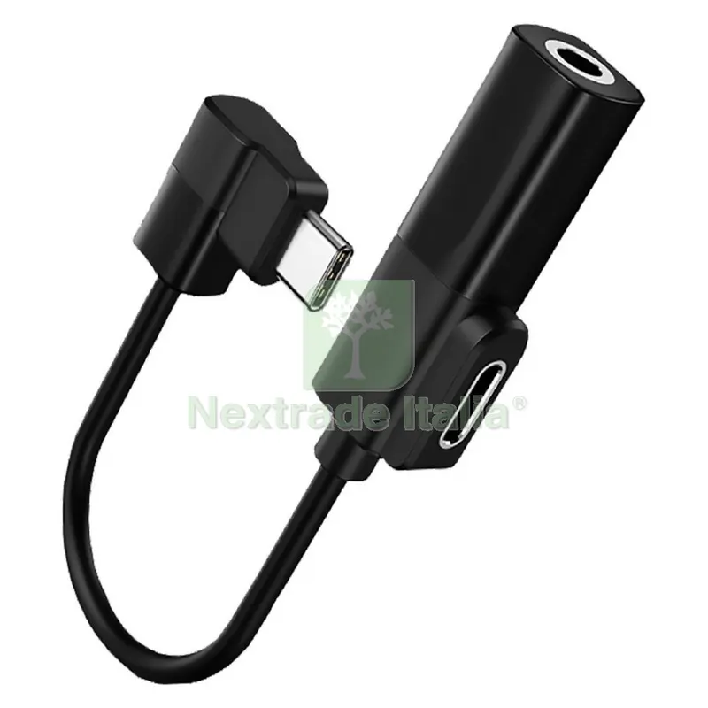 Cavo Convertitore e Adattatore Audio da Type-C a AUX — Cavi e fili — rif. FERX.8121950NLM Cavo Convertitore e Adattatore Audio da Type-C a AUX — Cavi e fili — rif. FERX.8121950NLM