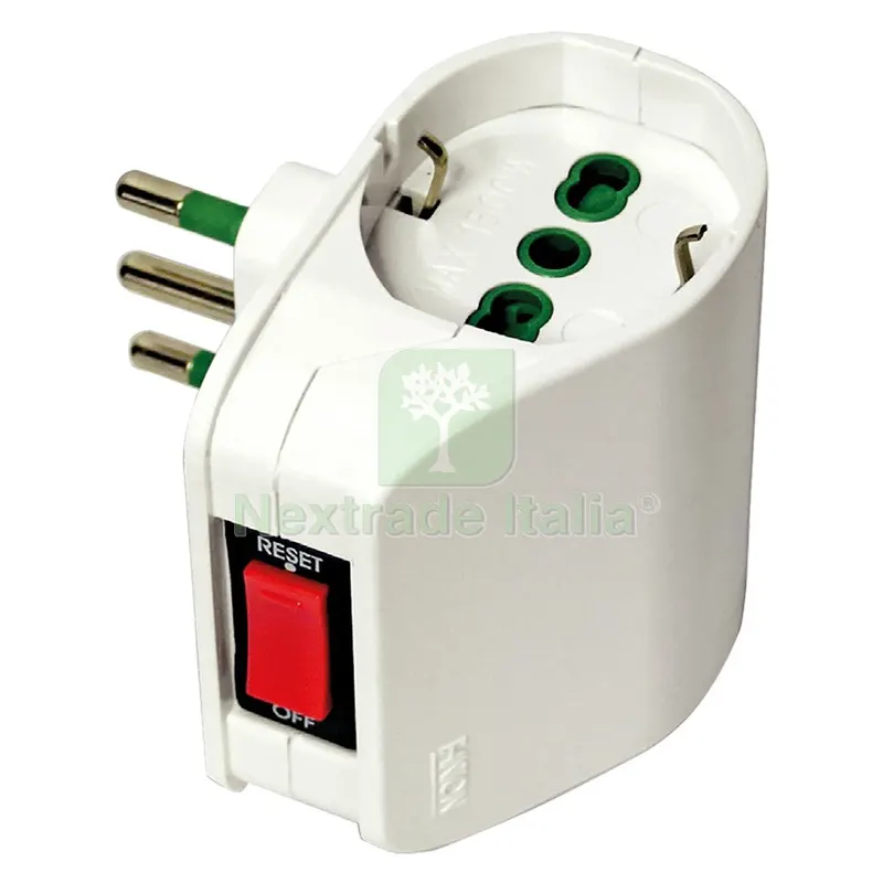 ADATTATORE DOPPIO CON LIMITATORE TERMICO 87310 — Accessori recinzione — rif. FERX.8061198NLM