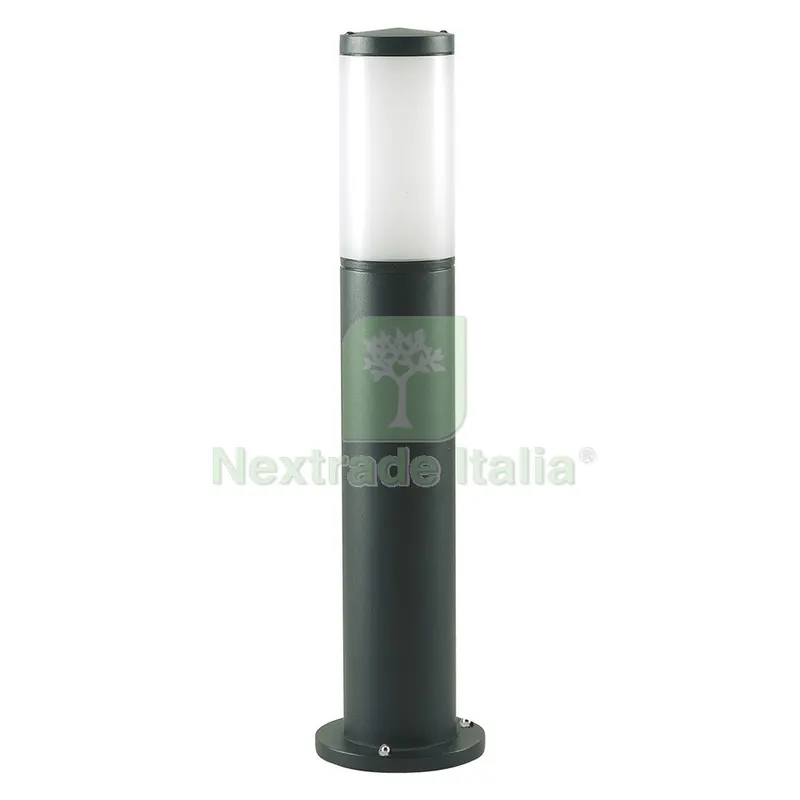 Paletto Lanterna 'fidel' CM. 13,5 x 8,7 x H.55 - Colore Nero — Illuminazione — rif. FERX.8087720NLM Paletto Lanterna 'fidel' CM. 13,5 x 8,7 x H.55 - Colore Nero — Illuminazione — rif. FERX.8087720NLM