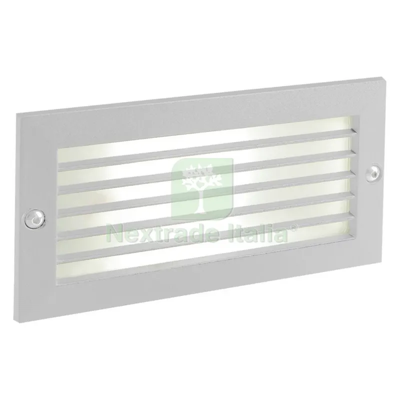 Segna Passo Incasso Rettangolare Chiuso 'escape' colore bianco - 10 watt — Illuminazione — rif. FERX.8087760NLM Segna Passo Incasso Rettangolare Chiuso 'escape' colore bianco - 10 watt — Illuminazione — rif. FERX.8087760NLM