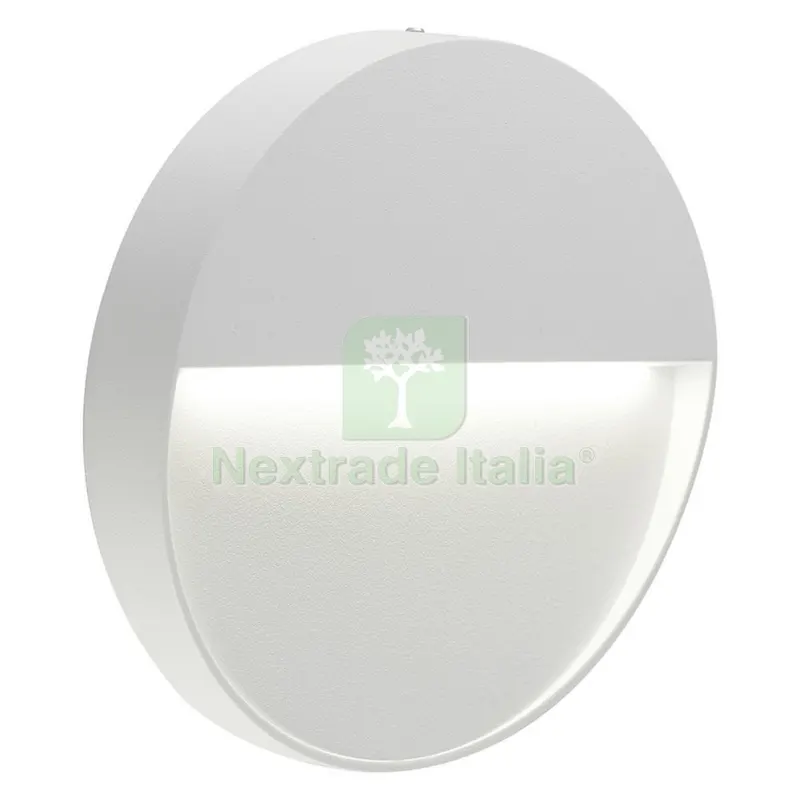 Segna Passo Tondo 'GEO Round' colore marrone - 3 watt — Illuminazione — rif. FERX.8087792NLM Segna Passo Tondo 'GEO Round' colore marrone - 3 watt — Illuminazione — rif. FERX.8087792NLM
