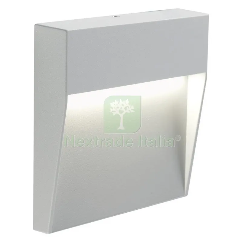 Segna Passo Quadro 'GEO Square' colore bianco - 3 watt — Illuminazione — rif. FERX.8087890NLM