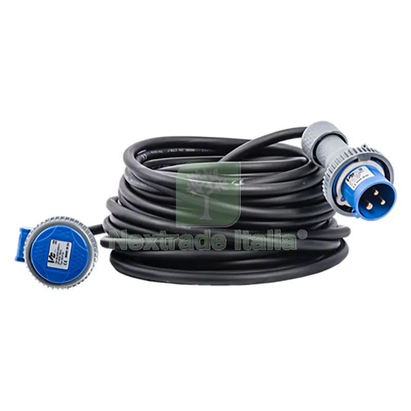 PROLUNGA INDUSTRIALE mt. 20 - sez.cavo 3Gx2,5 mm — Interruttori e prese — rif. FERX.8073352NLM PROLUNGA INDUSTRIALE mt. 20 - sez.cavo 3Gx2,5 mm — Interruttori e prese — rif. FERX.8073352NLM