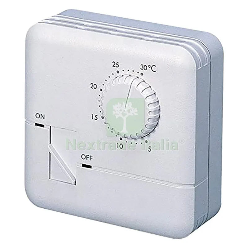 TERMOSTATO MANUALE 7(3)A - 230V misura temper. 5/30° — Flessibili e allacci — rif. FERX.8091304NLM