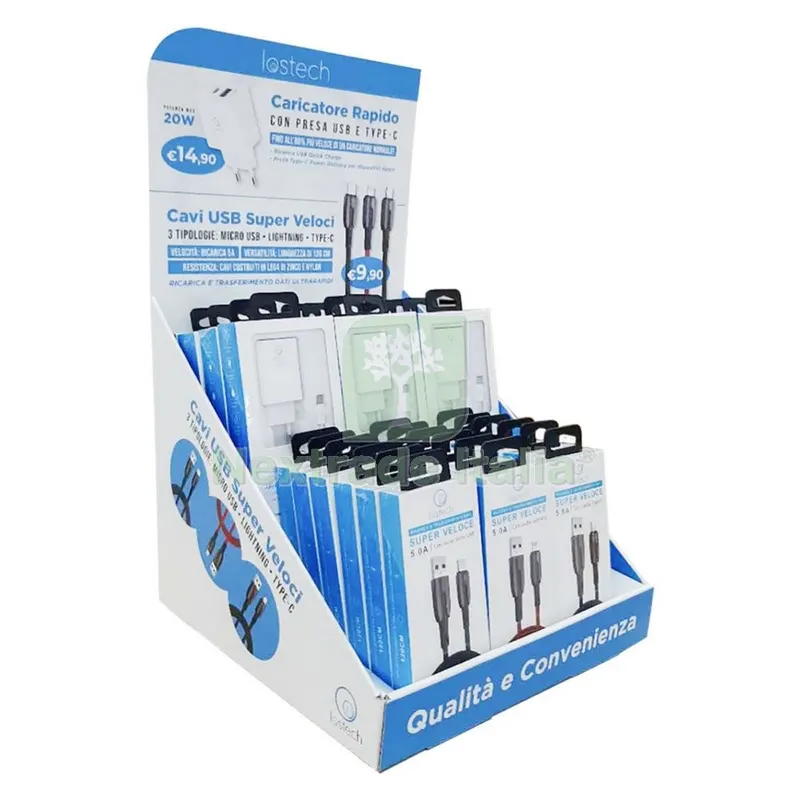 Assortimento Accessori Telefonia/Tablet 'NEW' totale 30 pezzi — Elettronica e TV — rif. FERX.8122615NLM Assortimento Accessori Telefonia/Tablet 'NEW' totale 30 pezzi — Elettronica e TV — rif. FERX.8122615NLM