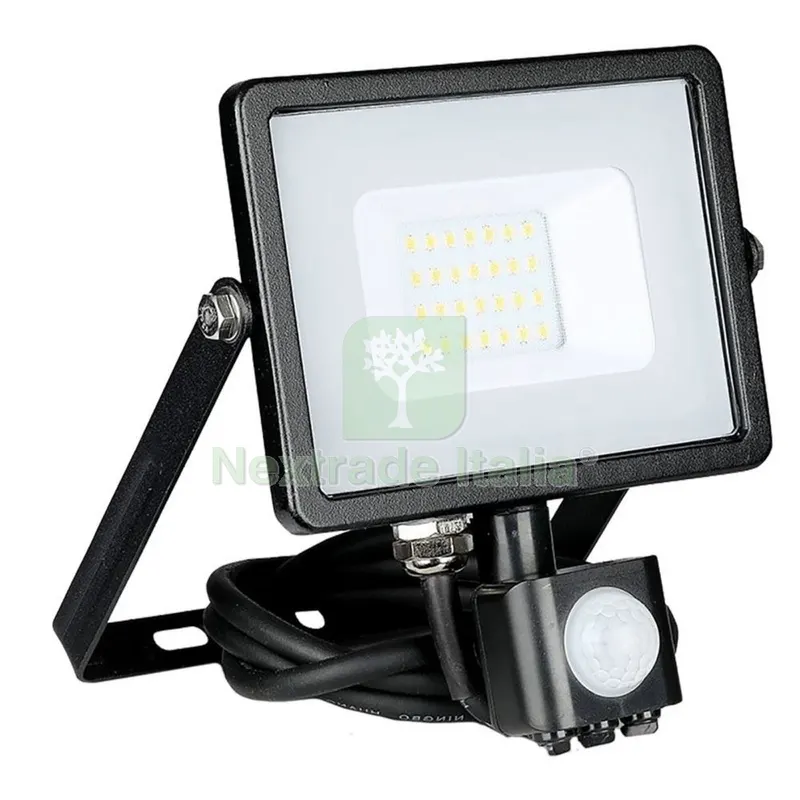 Proiettore a LED con Sensore Presenza 50W - mm 223 x 234 x 57 / 4250 lm — Interruttori e prese — rif. FERX.8088688NLM Proiettore a LED con Sensore Presenza 50W - mm 223 x 234 x 57 / 4250 lm — Interruttori e prese — rif. FERX.8088688NLM