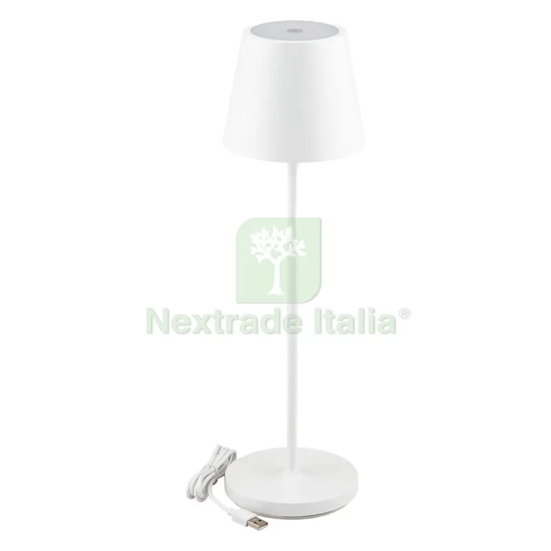 Lampada da Tavolo Touch Ricaricabile 'slim' 2 W - corpo colore bianco — Illuminazione — rif. FERX.8122176NLM Lampada da Tavolo Touch Ricaricabile 'slim' 2 W - corpo colore bianco — Illuminazione — rif. FERX.8122176NLM