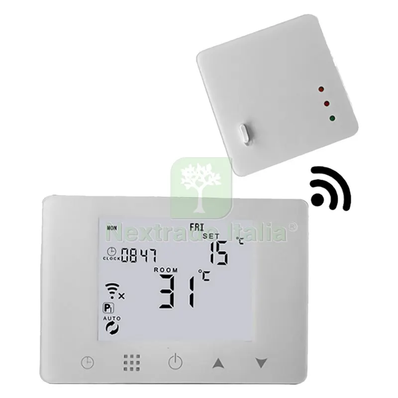 CRONOTERMOSTATO PROGRAMMABILE DIGITALE WI-FI range temperatura 5 / 35°C — Caldaie e radiatori — rif. FERX.8091320NLM